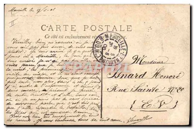 Okręgi Arles, MONTMAJOUR — Ogólny widok — Wydawnictwo J. Brun & Cie, Carpentras — Rewers