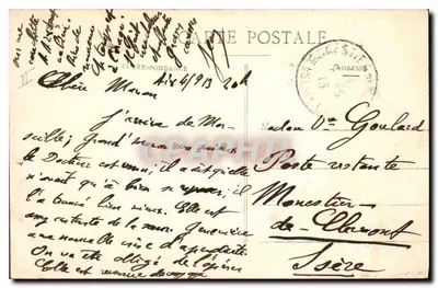 Ruiny klasztoru — Mont-Major — Wokół Arles — Wydawca nieznany, nr 113 — Rewers