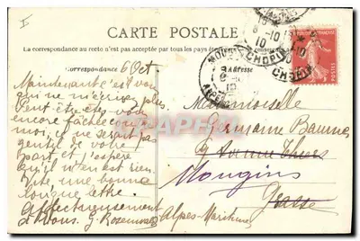 CAEN - Stare Miasto Świętego Etienne — kolekcja A10 — nr 131 — Rewers
