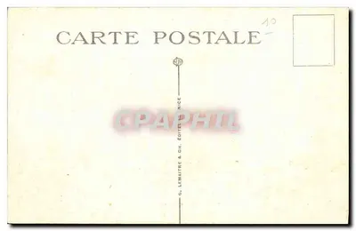 Villefranche-sur-Mer — A Baía e a Escadra — G. Lemaître & Cie, Nice — Verso