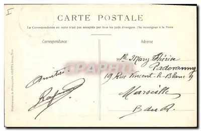 CANNES - Góry Esterel — Kolekcja Artystyczna — Wydawnictwo Gilelta, fot., Nice — Rewers
