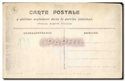 Paryż z powodziami (styczeń 1910) — Most au Change — Kolekcja Taride — Rewers