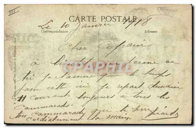 Avenue de l'Opéra — Parigi — Editore ELD, numero di serie non visibile — Verso