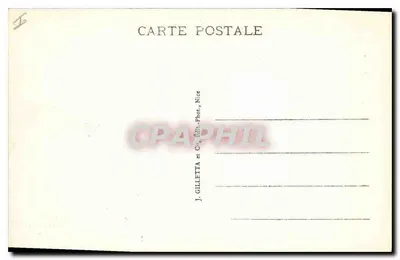 Pôr do Sol sobre o Estérel — Editor J. Gilletta e Cie, Nice — N° 531 — Verso