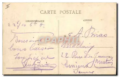 Chambéry (Savoia) - Vista generale - Il Monte Nivolet (1546m) - L. Grimal, n. 1377 — Verso