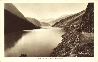 Lago do Chambon — Estrada do Lautaret — Oddoux
