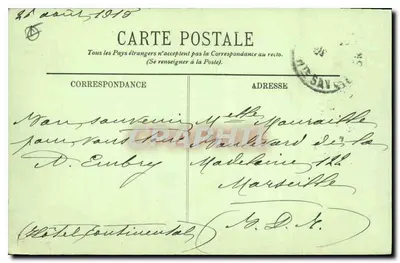 ÉVIAN-LES-BAINS — Hotel Savoy e Estabelecimento Termal — LL. — Verso