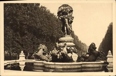 Fontanna Carpeaux — Plac Obserwatorium — Wydawnictwo Sztuki YVON
