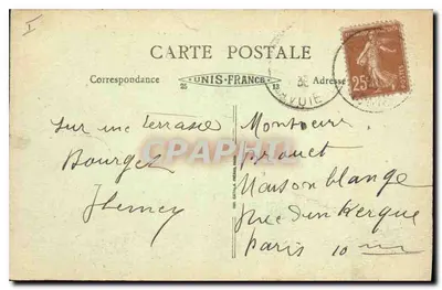 Aix-les-Bains — Allgemeine Ansicht — B. F. J. « Lue » — Rückseite