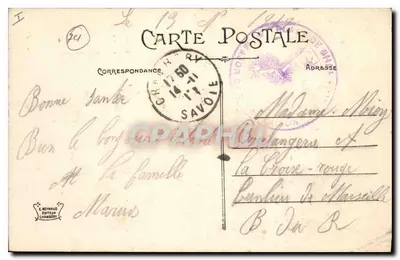 AIX-LES-BAINS — Abtei Hautecombe — Verlag E. Reynaud, n°282 — Rückseite