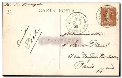 Aix-les-Bains (Savoie) — Le Grand Port — Dent du Chat 1500 m — J. Combier — Rewers