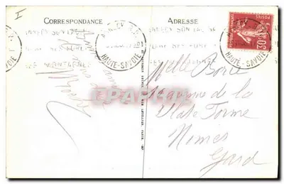 Annecy — Piazza San Francesco — LL. n°406 — Verso