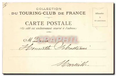 Chambéry — Zamek — Zbiór Touring-Club de France — Rewers