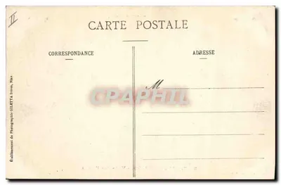 AIX-LES-BAINS - Villa der Bloemen — Artistieke Collectie, n°2217, Uitgave Giletta, fot. Nice — Achterkant