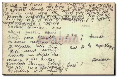 Aix-les-Bains — Zakład Termalny — La Buvette — B.P., Paryż — Lux — Rewers