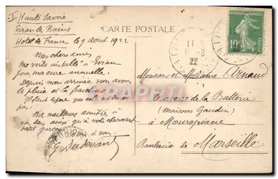 Evian-les-Bains (Okręg) — Jezioro Montriond — Kolekcja Source Cachat, n°87 — Rewers