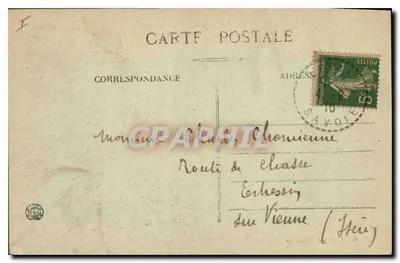 Bordi del Lago d'Aiguebelette — Le Gruy e la Pointe à Michelon — Collezione Le Arimal - Chambery — Verso