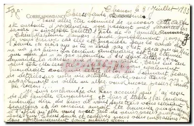 Evian-les-Bains — La Spiaggia e il Lago — L.I. — n° 235 — Verso