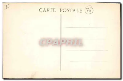 Evian-les-Bains - Terrasse źródła Cachat — Wydawca J. Combier — Rewers