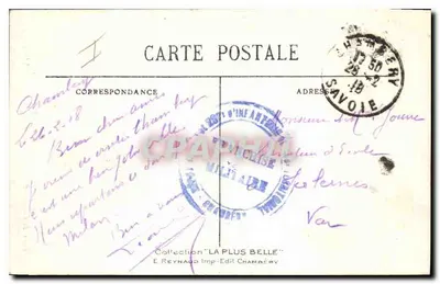 Chambéry — Torre do antigo manor dos Senhores de Chambéry (século XI) — Verso