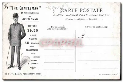 Versailles — Hameau de Marie-Antoinette: Der Tempel der Liebe — The Gentleman, 14 & 14 bis, Boulevard Poissonnière, Paris — Rückseite