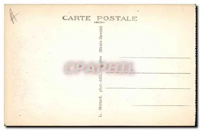 Mégeve - Wodospad Stassaz (55 m.) - L. Morand, fot.-wyd., Mégeve — Rewers