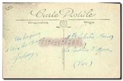 Aix-les-Bains — Villa des Fleurs — LL. — Wydawca LL, nr 191 — Rewers