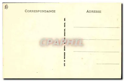 Jezioro Annecy — Calloirey i kaplica Corron — Wydawca: Lot de Georges Bridot, Paryż — Rewers