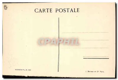 Jezioro Annecy — Duingt — Agenda P.L.M. 1931 — Rewers