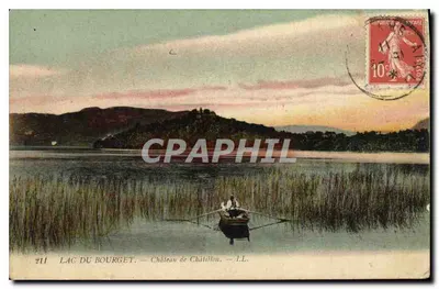 Lago do Bourget — Castelo de Châtillon — LL. — n°211
