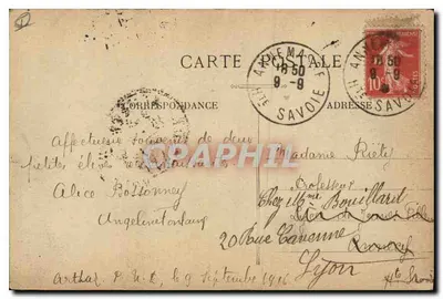 O Salève — O Caminho do Passo da Escada — G.R. 399 — Verso