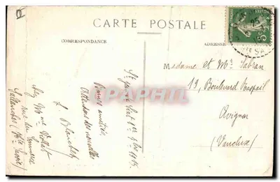 Col des Aravis — Chalet-Hôtel e o Mont Blanc — Morand & Roust, n°133 — Verso
