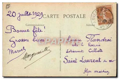 Annecy — Port i Stary Zamek-Fort Duków Génevois-Nemours — B.F., Paryż — n°123 — Rewers