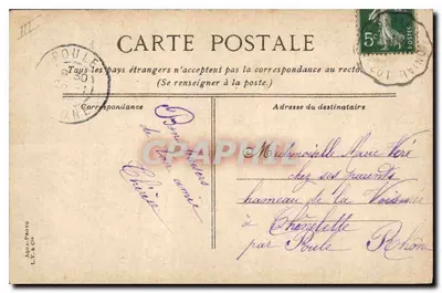Monte-Carlo — Um canto da Cidade — Editor L.V. & Cie, n°21 — Verso