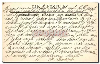 CANNES — Port i Mont-Chevalier — Widok z Casinu Miejskiego — L.L. — Rewers