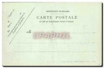 Villefranche — Carretera del Capo Ferrat — LL. — Reverso