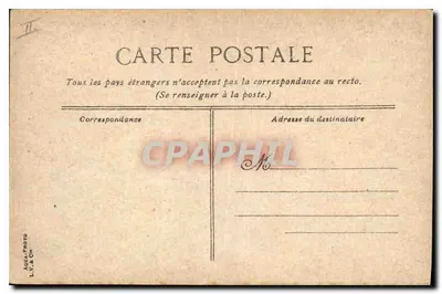Villefranche-sur-Mer, Kap Ferrat — widok z drzew — L.V. & Cie — Rewers