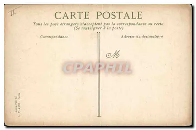 Vista da costa — Editora L. V. & Cie, Paris — N° II — Verso