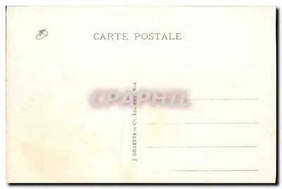 Monaco — Pałac Książęcy i Główka Szczura — J. Gilletta — Rewers