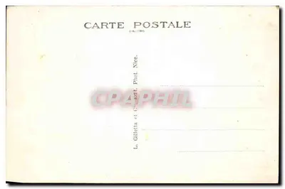 CANNES — Widok z nowych ogrodów — L. Gilletta i Cie, Nice — Rewers