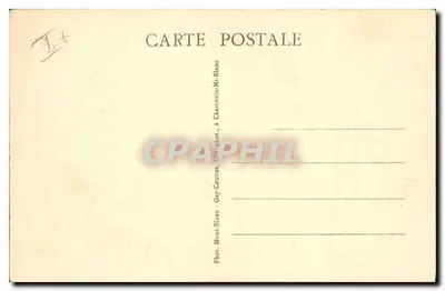 Chamonix-Mont-Blanc — Stazione del Montenvers e la Mer de glace — Gay-Blanc, n°290 — Verso