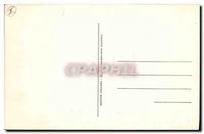 St-Leonard-des-Bois — A Igreja — Edição Fouccher — Verso