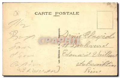 Faucogney (Haute-Saône) — Vista geral — Éd. C. Besançon, n° 15417 — Verso