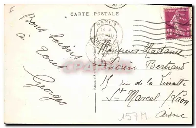 NANCY - A Estação — Edição de Arte V. Reuter, n° 320 — Verso