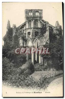 Ruínas da Abadia de Hambye — Abside — série 5