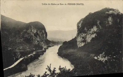 Vale do Ródano e Forte de Pierre-Châtel — Belley, fot. édit.