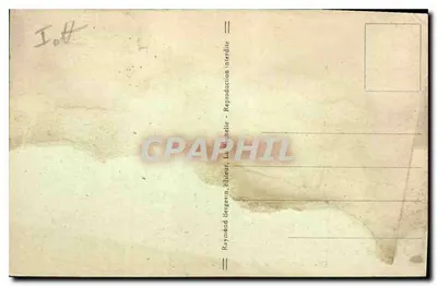 Wyspa Oleron — LA COTINIÈRE — Przylądek przy burzowej morskiej — Wydawnictwo Raymond Bergevin, nr 3315 — Rewers