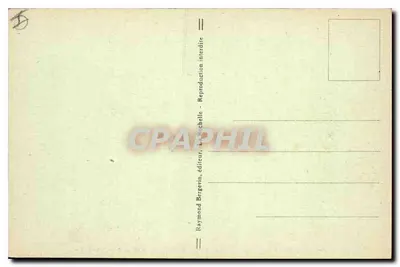 Saint-Trojan — Estudo de onda na Grande Côte — Raymond Bergein, editor, La Rochelle — Verso