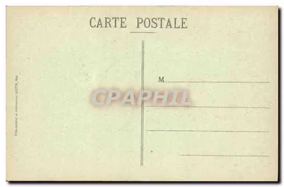 CANNES - Le Cours i Kasyno widziane z Mont Chevalier — Wydawca: G. Billaud, nr 415 — Rewers