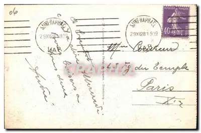 CANNES - Widok ogólny — wydawca C. Dufour, nr 197 — Rewers